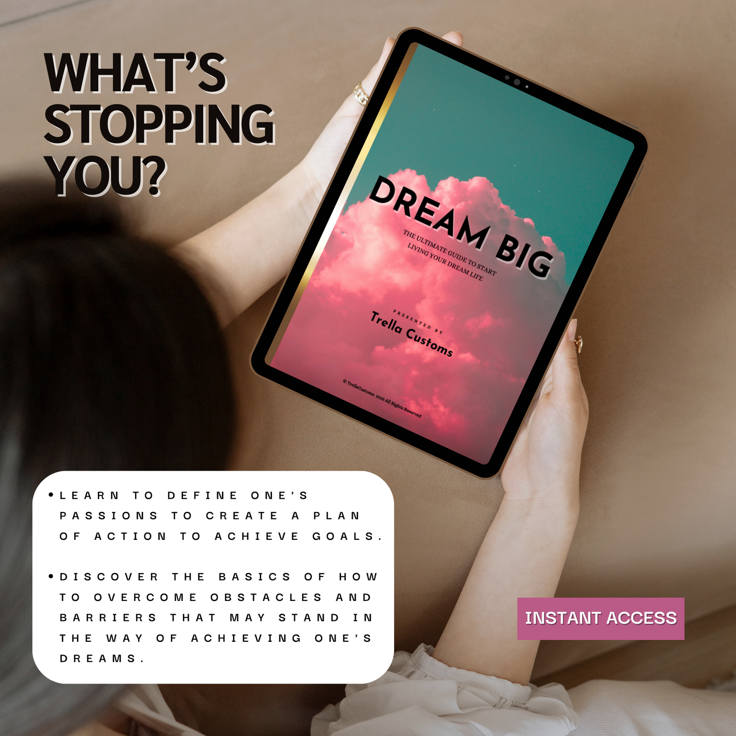 Getting instant access on iPad device and the benefits.